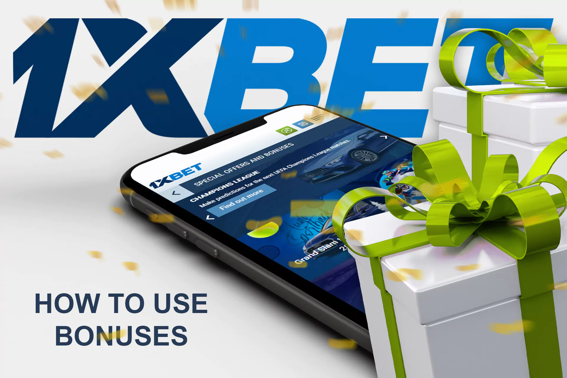 Login to your account, read the conditions and use a bonus according to the 1xBet rules.