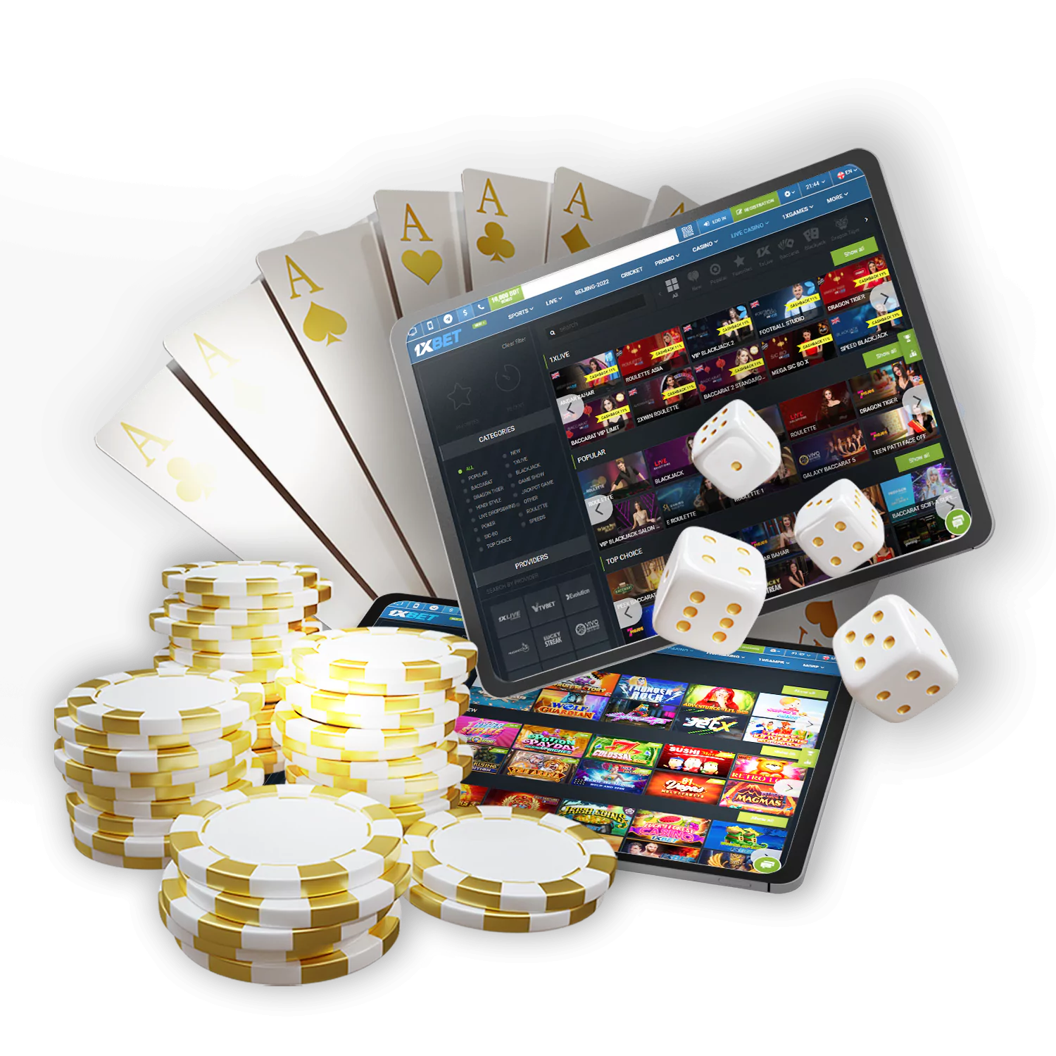 Learn how to play casino games and slots at 1xBet Bangladesh.