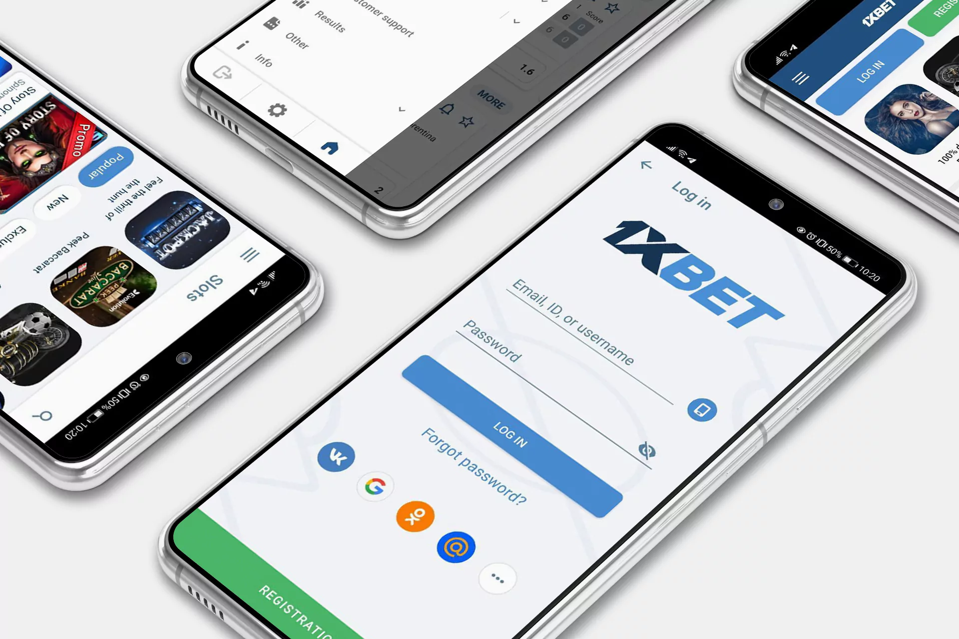 1xBet app is available on most Android smartphones.