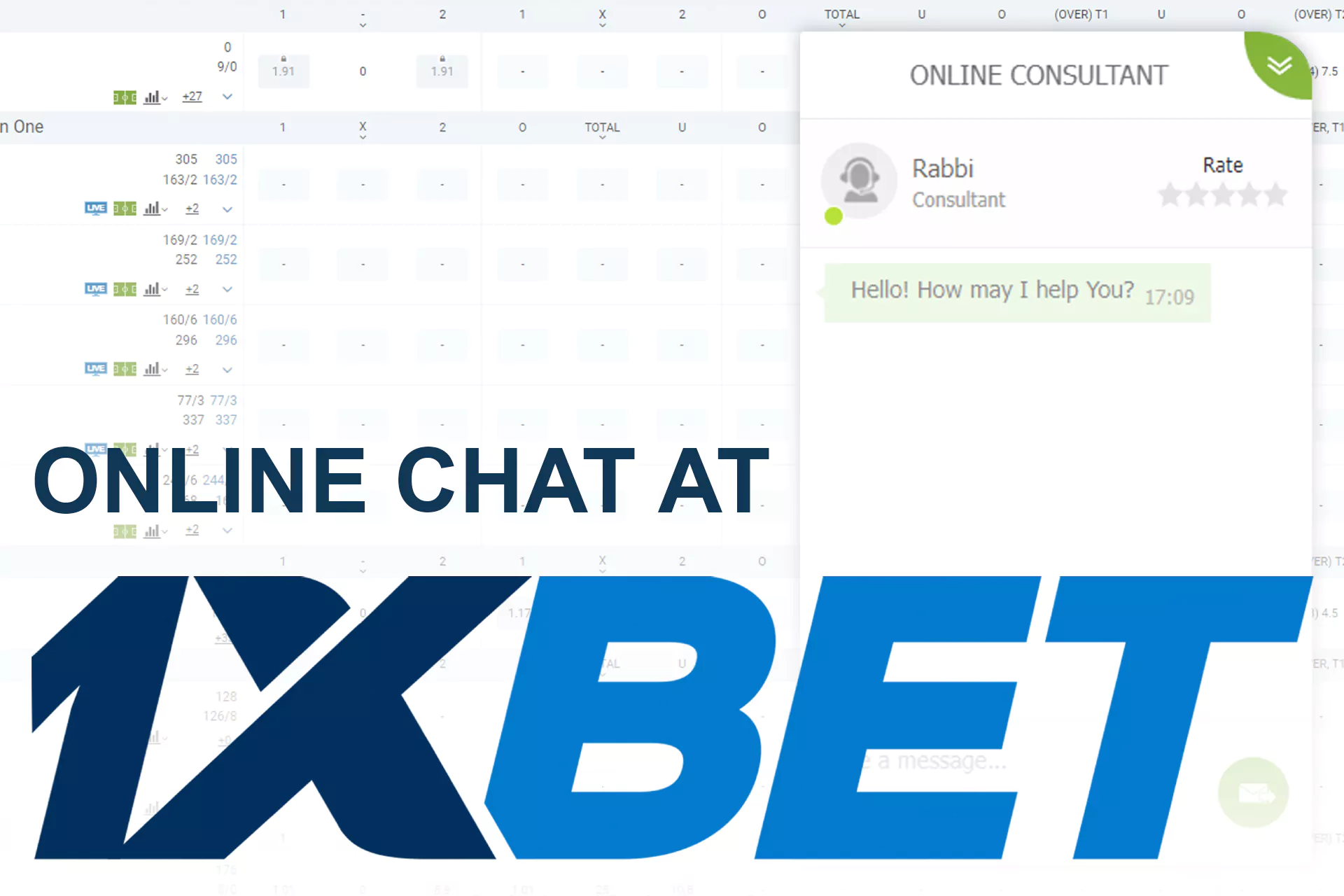 You can contact 1xBet Bangladesh through the live chat on the site.