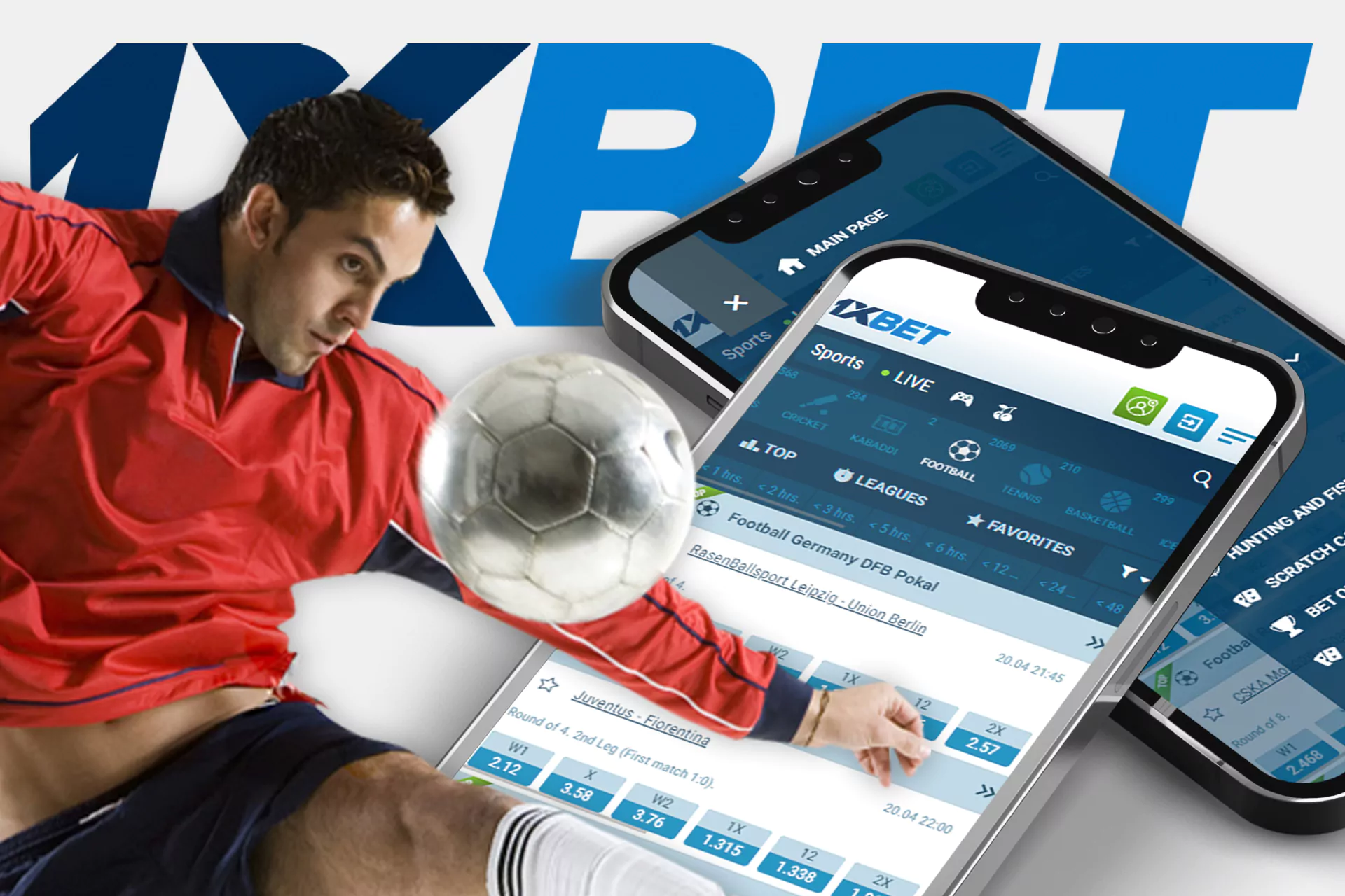 There are Android and iOS betting apps for users who have a smartphone.