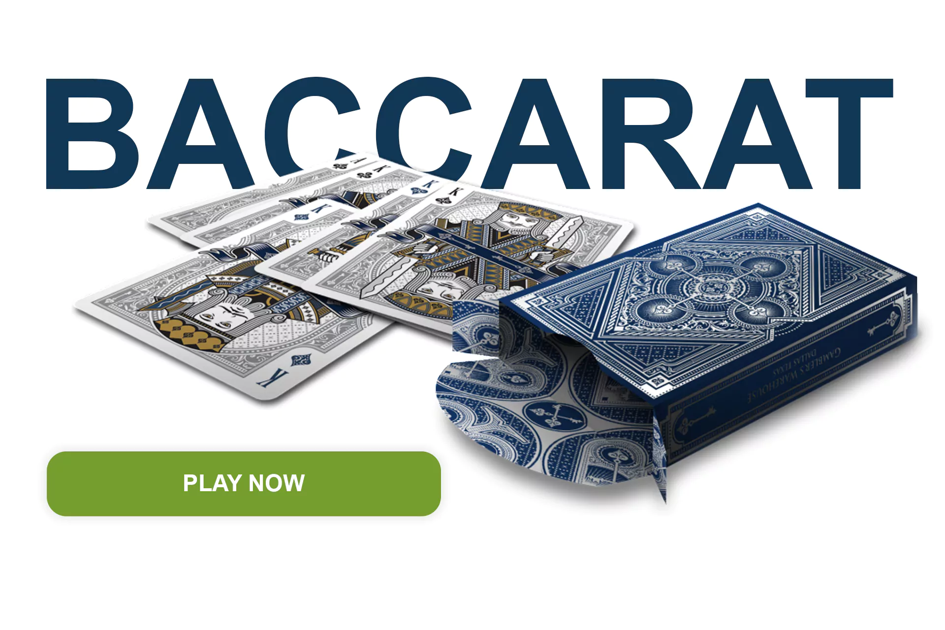 Play online baccarat on the official site 1xBet.