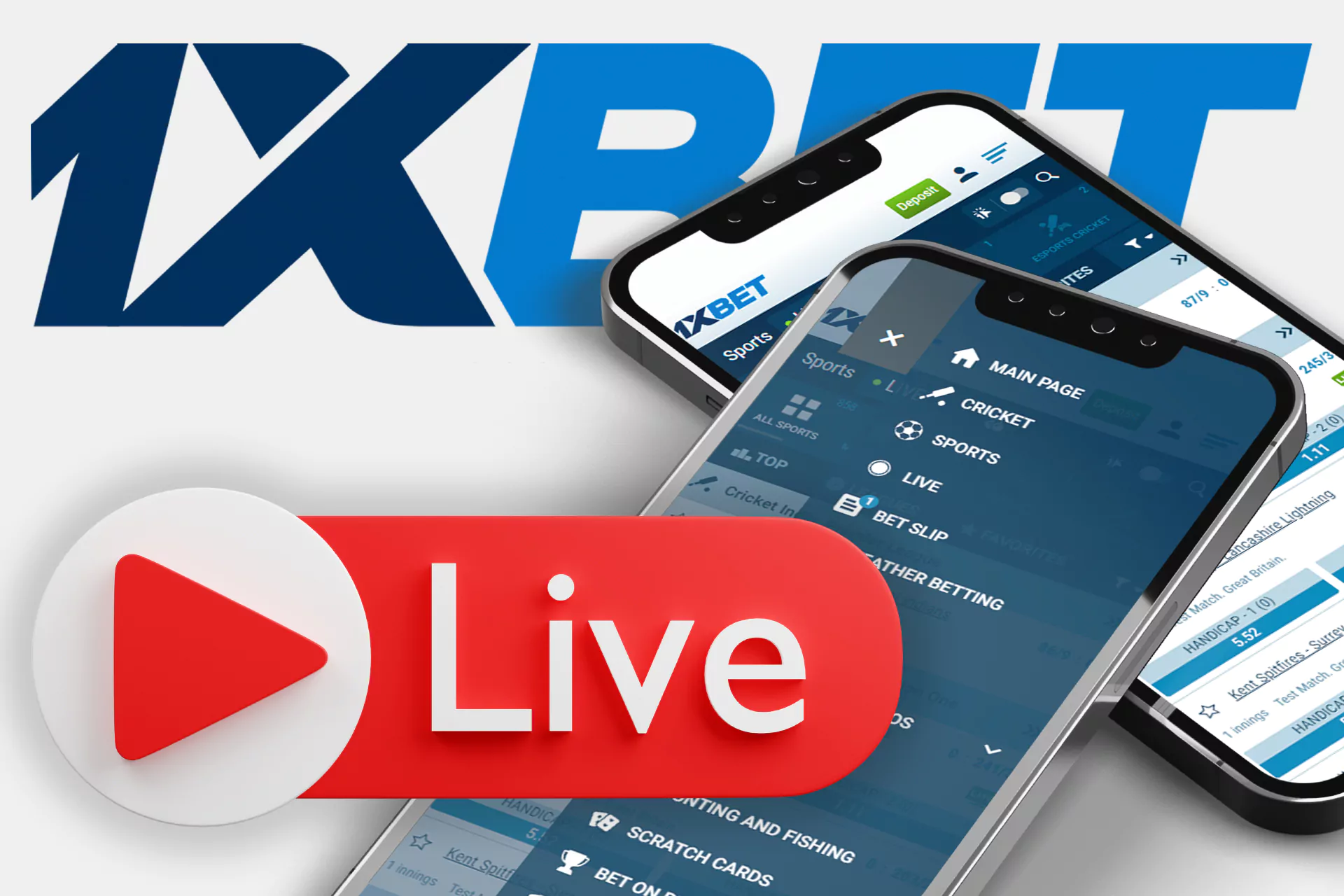 Watch live streaming on 1xBet in Bangladesh.