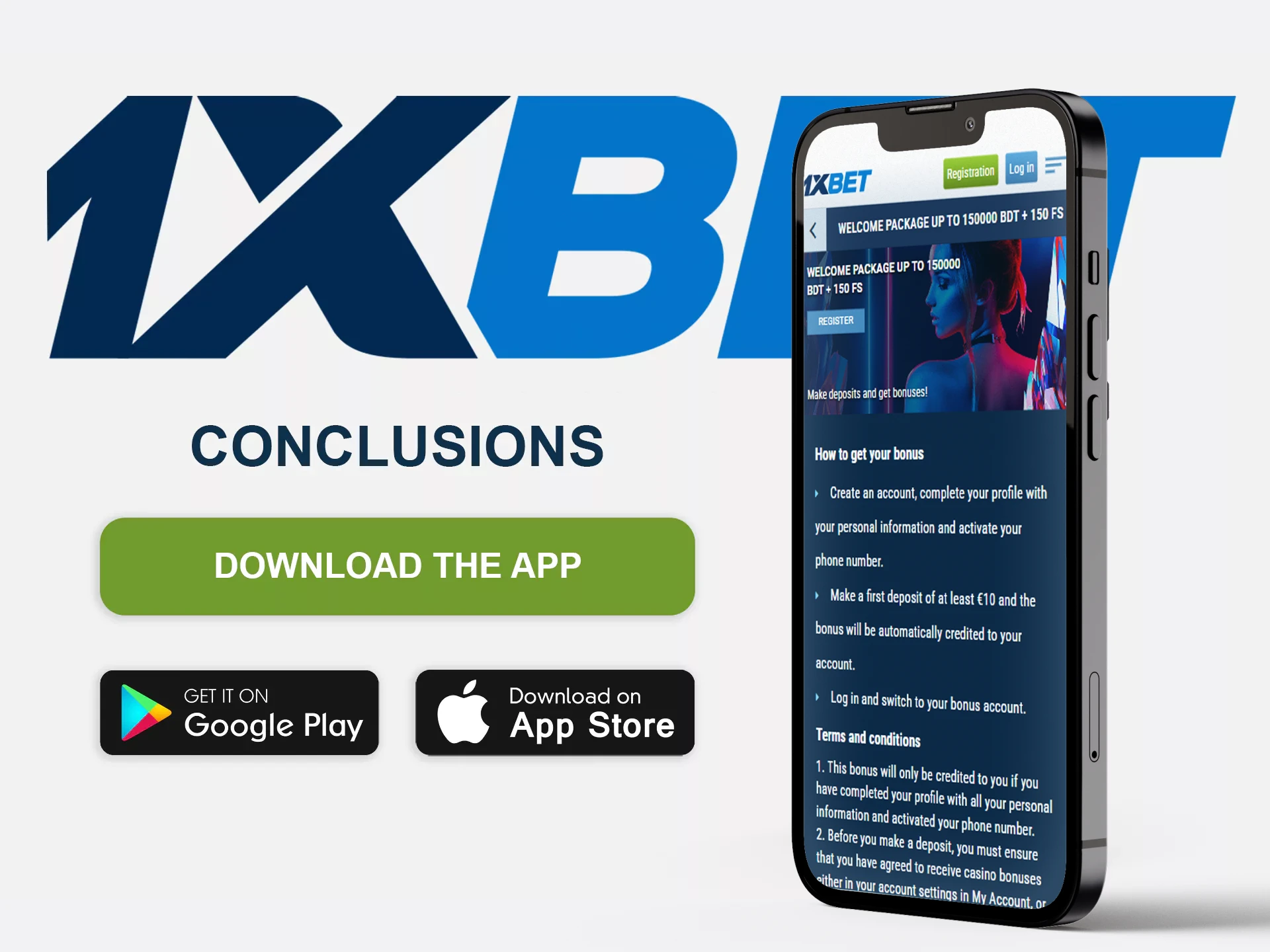 All in all, the 1xBet app deserves to be installed thanks to its great design and perfect possibilities.