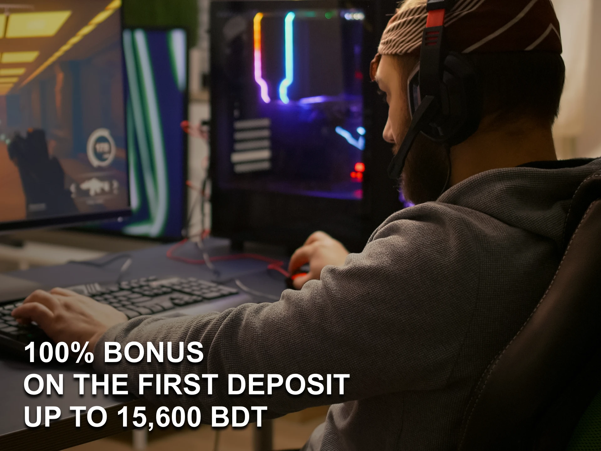 If you are a new user, get the bonus after the first deposit.