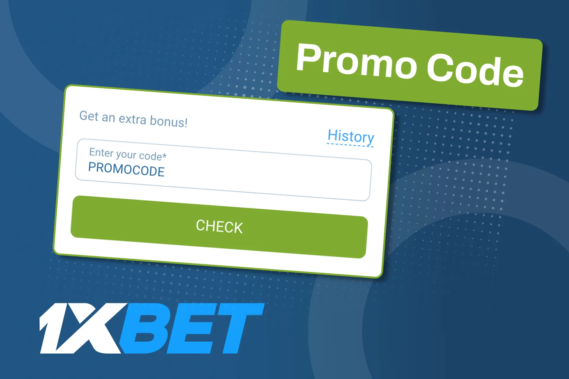 Use 1xBet promo code in our official app.