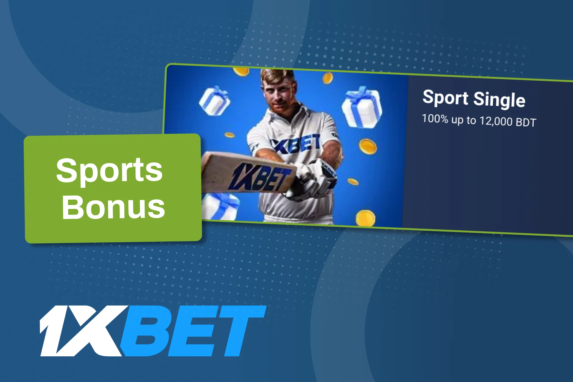Get your sports reward now at 1xBet and start betting.
