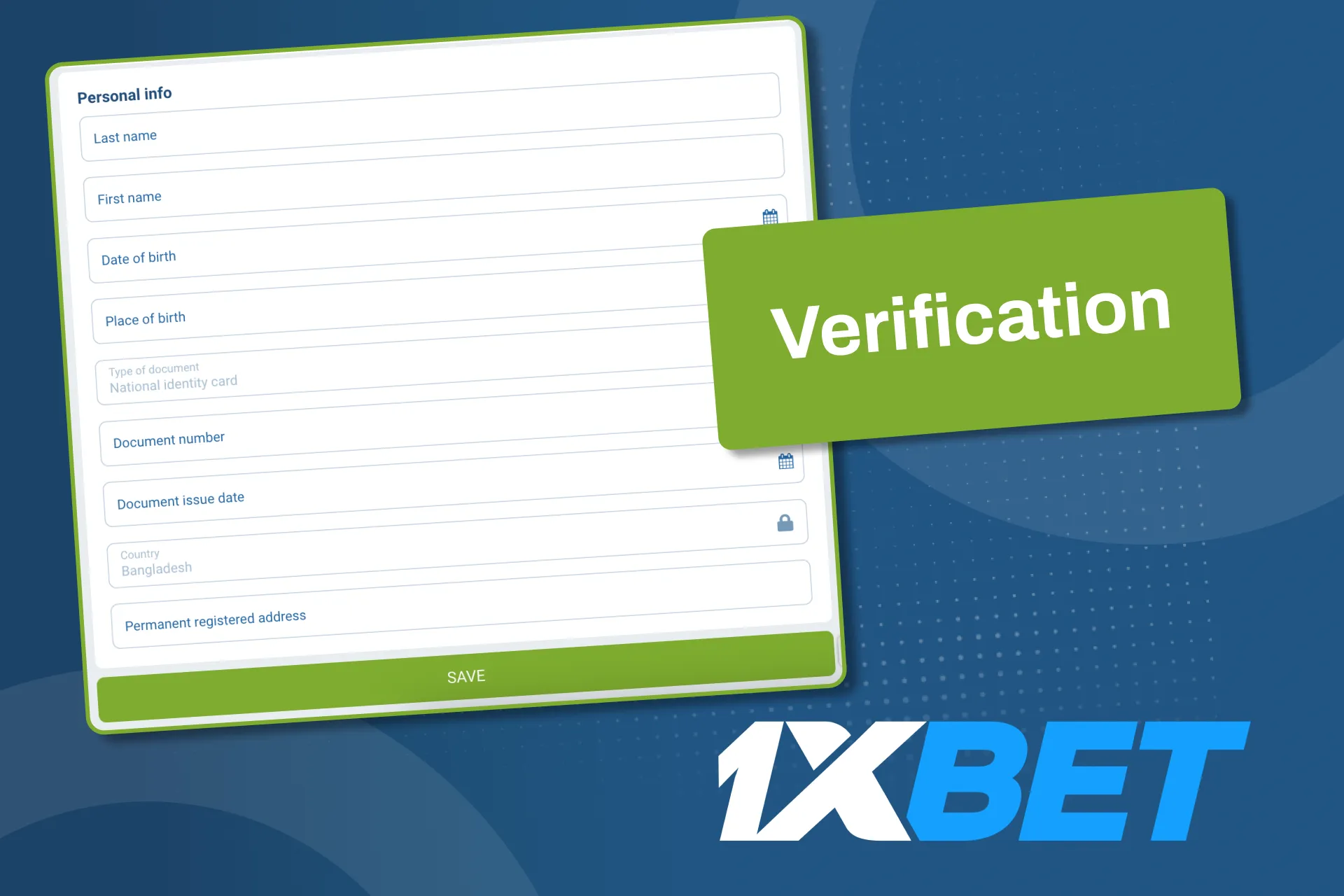 Verify your 1xBet account to withdraw money safely.