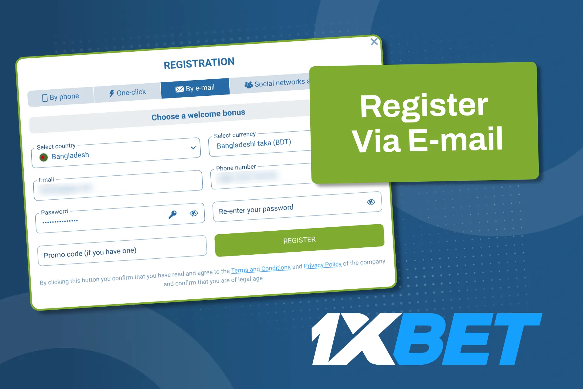 If you regularly use the e-mail post, this method is the most relevant for you.