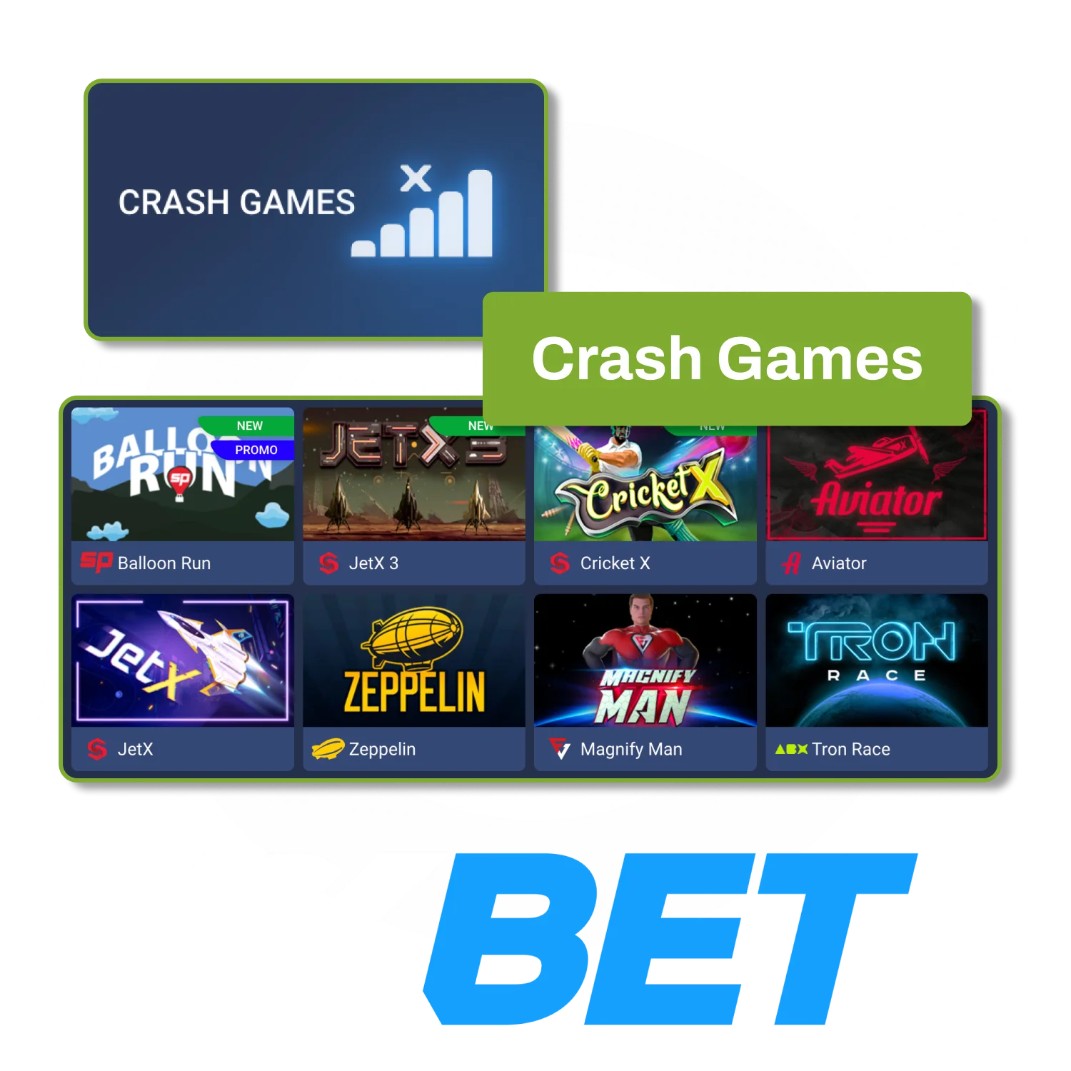 Play crash games like Aviator and JetX at 1xBet Bangladesh.