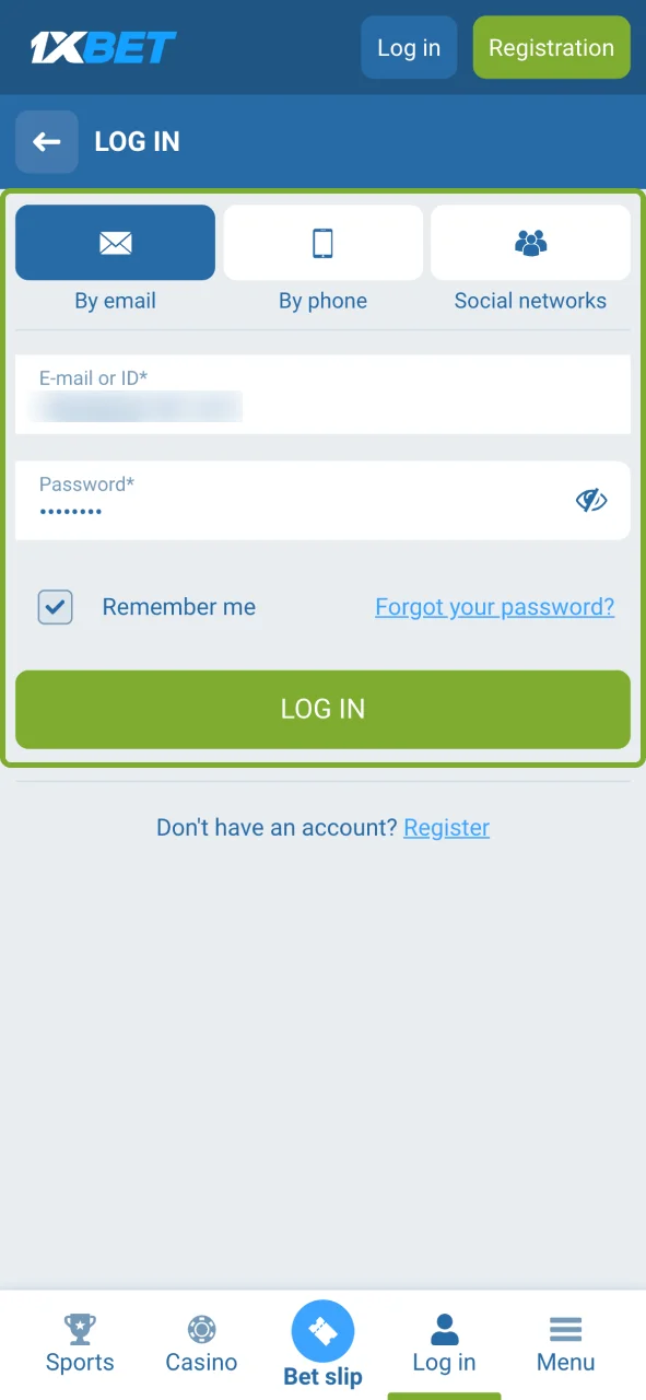 Sign up on 1xBet and start playing JetX today.