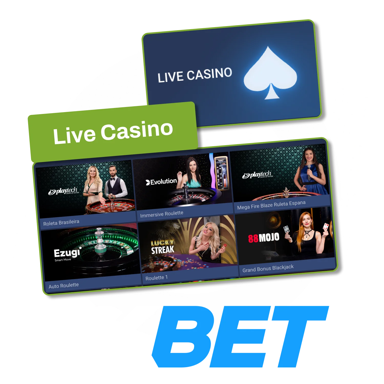 Play live Blackjack, Roulette, and Baccarat at 1xBet Live Casino.