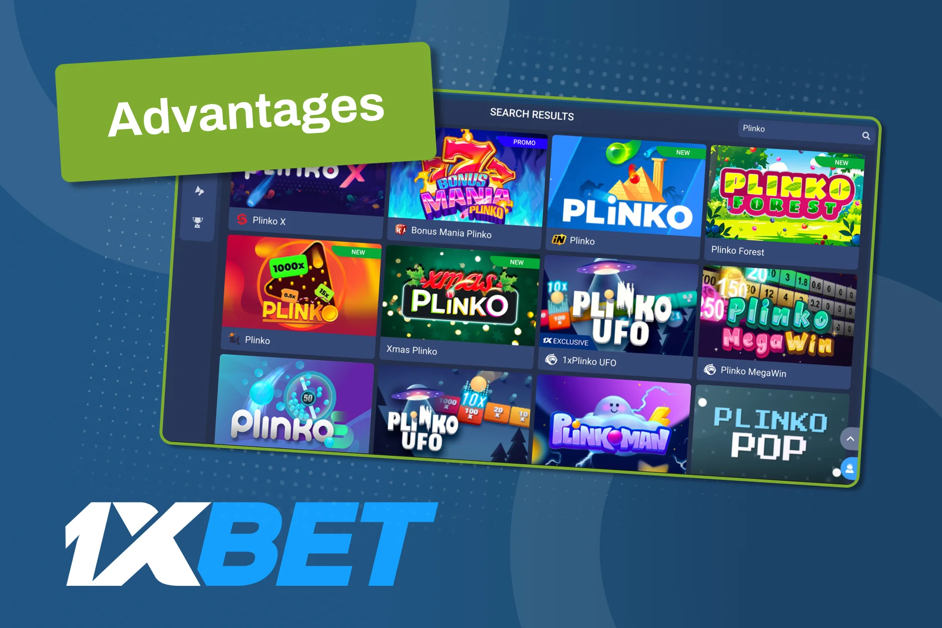 Play Plinko fast and easily on 1xBet desktop or mobile.