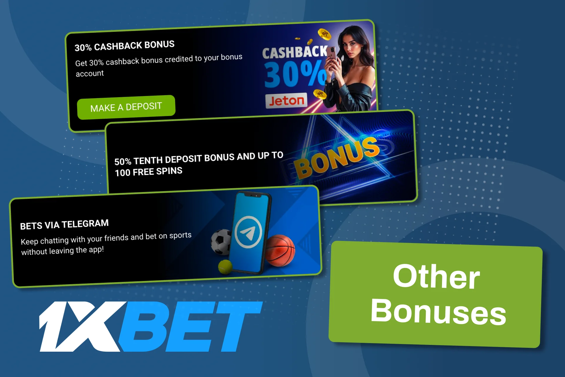 Explore 1xBet Bangladesh bonuses like cashback, deposit rewards, and free spins.