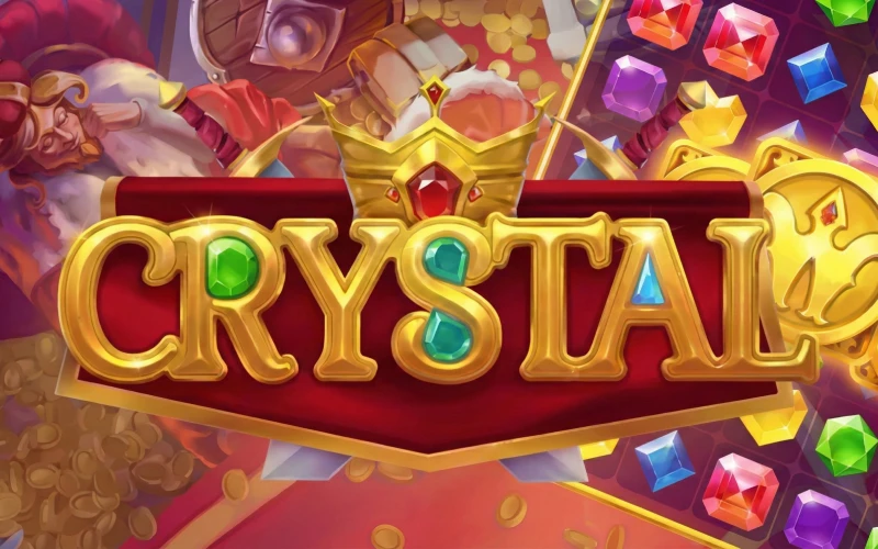 Try to win in Crystal game at 1xBet casino platform.
