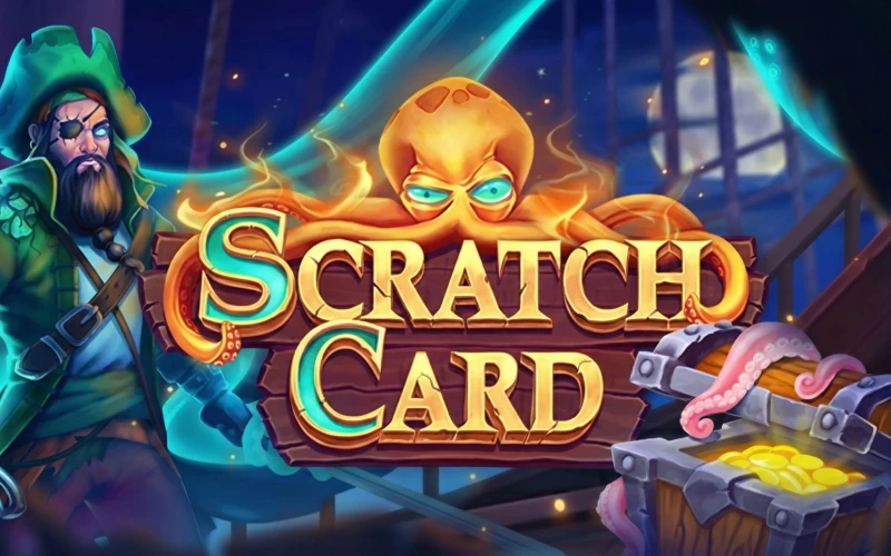 1xBet Games section offers you to play Scratch Card.