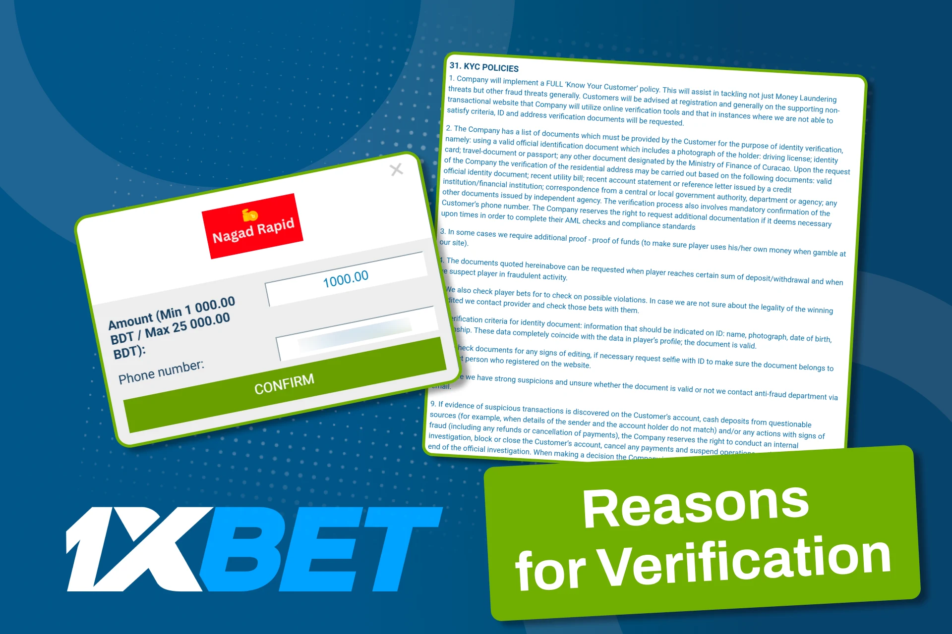 Discover how account verification keeps your funds safe on 1xBet.