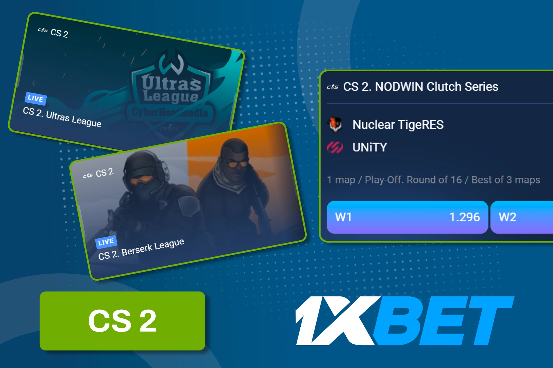 Explore competitive CS2 leagues and place informed bets on 1xBet.