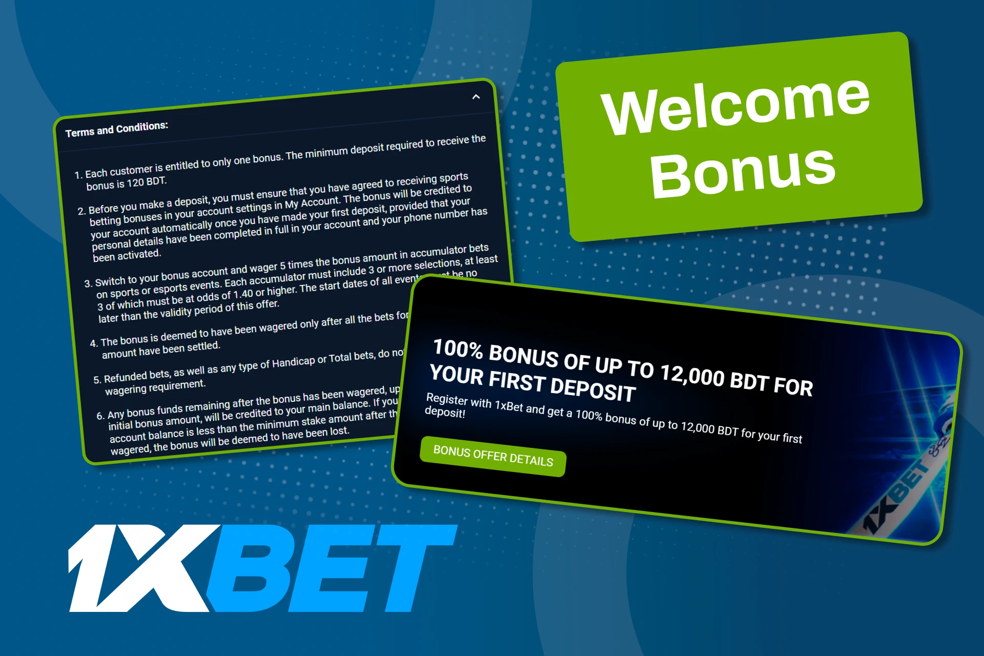 Increase potential returns on horse racing with promos on 1xBet.