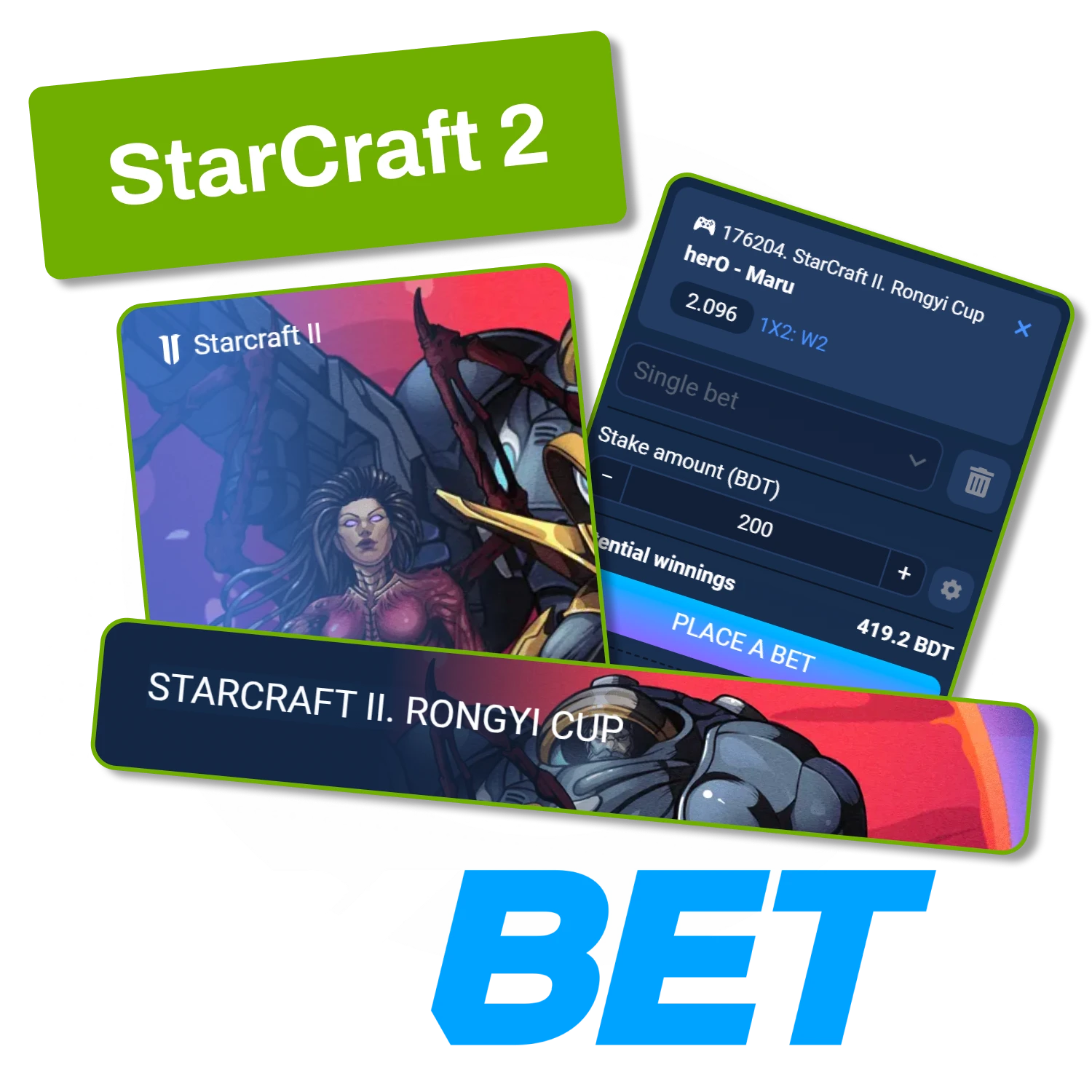 Bet on StarCraft matches and unlock bonus value on 1xBet.