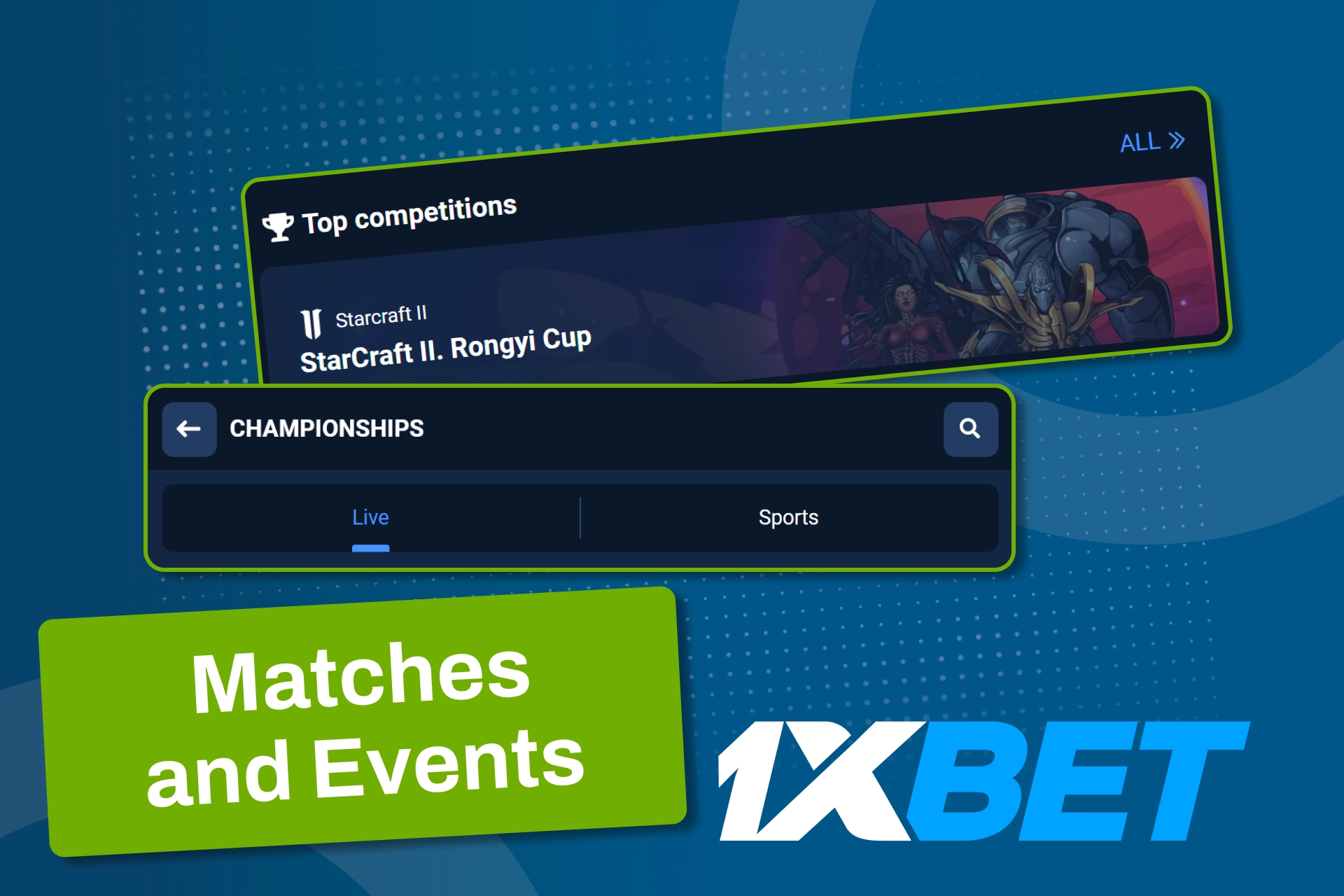 Discover top StarCraft competitions and bet with confidence on 1xBet.