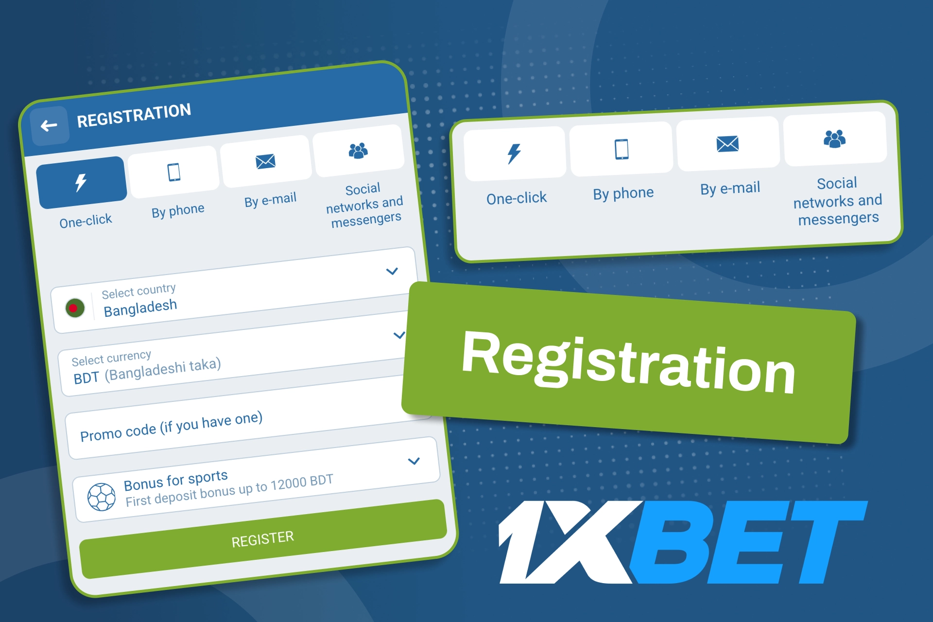 Create your 1xBet account today and start betting with all features enabled.