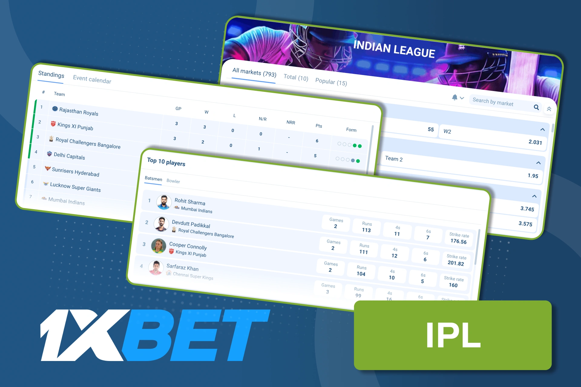 Join 1xBet for IPL action and enjoy flexible markets and secure local payments today.