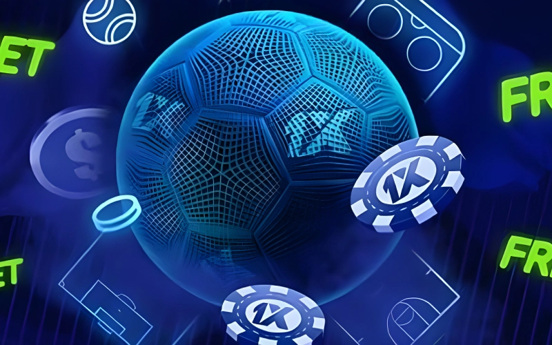 Place your bet on 1xBet and get a free bet back if your score prediction fails.